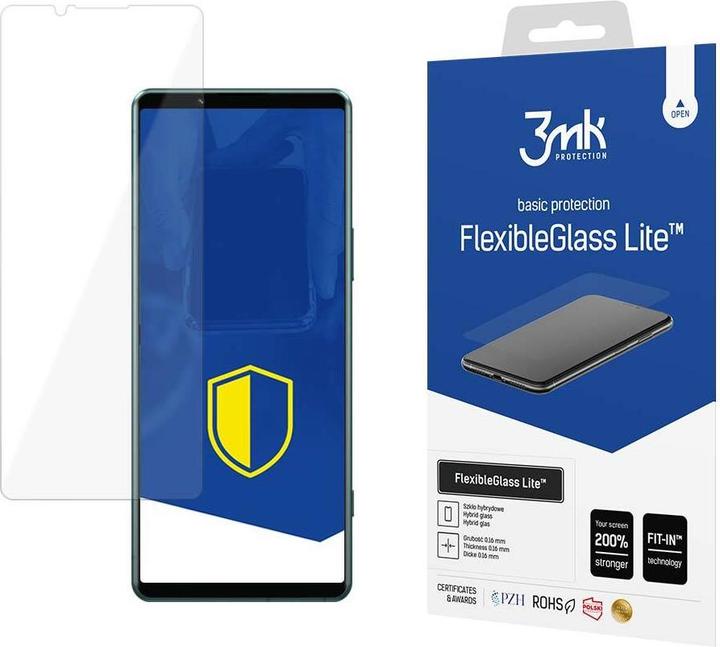 3MK FlexibleGlass Lite Sony Xperia 5 IV Szklo Hybrydowe Lite (1 Stück, Sony Xperia 5 IV)