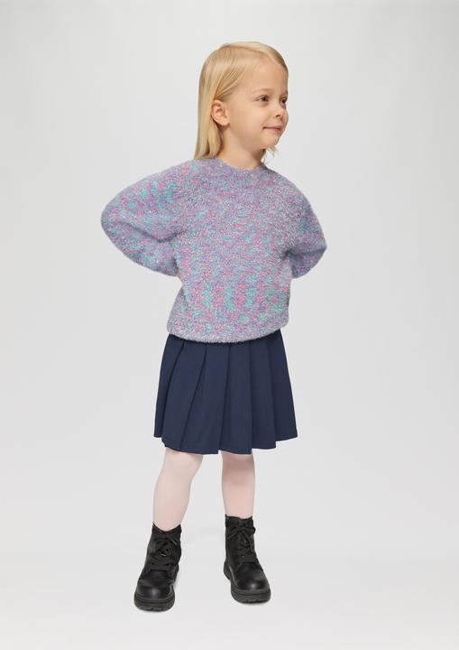 Image du produit S.Oliver Strickpullover Flauschiger Strickpullover aus Effekt-Garn mit Glitzer (92)