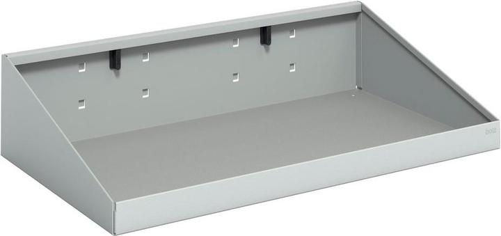 Produktbild Bott Ablageboden B450xT250xH105/30mm lichtgrau passend für Lochplatten