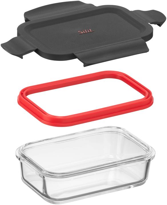 Productafbeelding Silit Storio Voorraadpot 15 x 10cm Glazen Voorraadpot Luchtdicht Aromadeksel Verfrissingspotje (0.25 l)