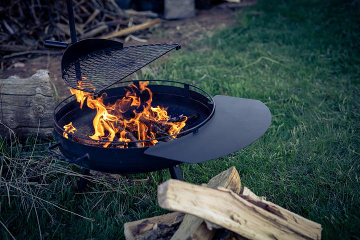 Immagine prodotto Barebones Seitentisch Cowboy Fire Pit Grill 23" (38 cm)