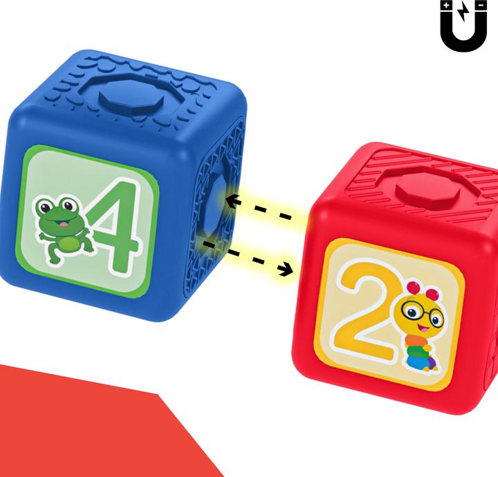 Image du produit Baby Einstein Add & Stack™ Blocs d'activité magnétiques
