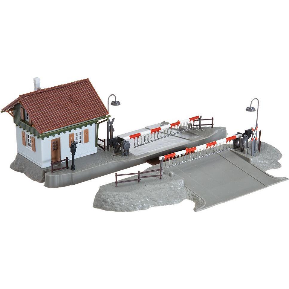 Thumbnail - Faller H0 Bahnübergang mit Wärterhaus