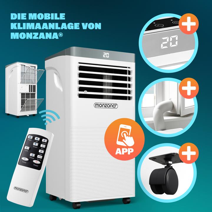 Actual product image Monzana MZKA1000 (9000 BTU/h)