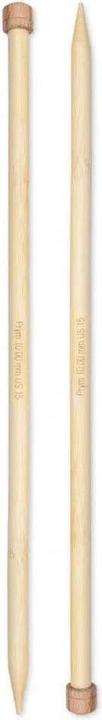 Prym Aiguilles à tricoter BAMBUS 10.00 mm, 33 cm