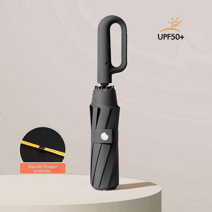 Immagine prodotto Alopini Ombrello automatico portatile di grandi dimensioni con fibbia per le giornate di sole e di pioggia