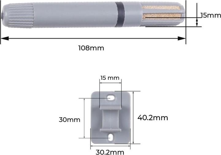 Actual product image Seeed Studio SenseCAP RS485 temperature and humidity sensor