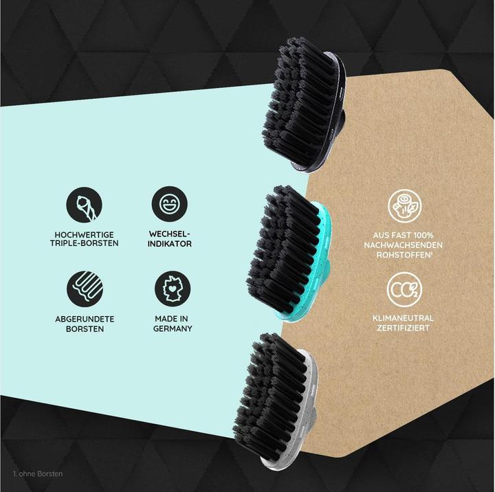 Produktbild happybrush Zahnbürstenkopf Eco Change 3 Stück (3 x)