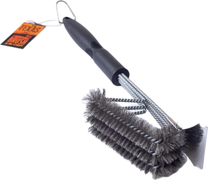 Texas Brosse à barbecue avec grattoir (44 cm) (42.80 cm)
