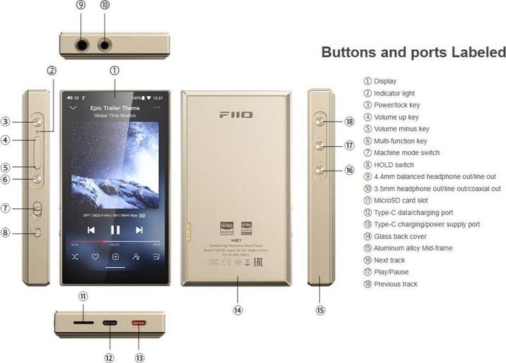 Produktbild FiiO M21 (64 GB)
