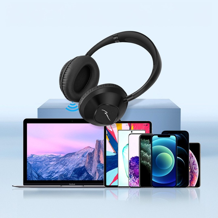 Image du produit Media-Tech Sonique Bt Wireless Hearts Mt3610 (ANC, 8 h, Sans fil)