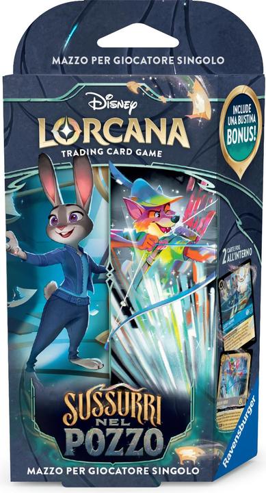 Actual product image GED Lorcana Starter Decks Sussurri nel Pozzo ITA (Italian, Deck)