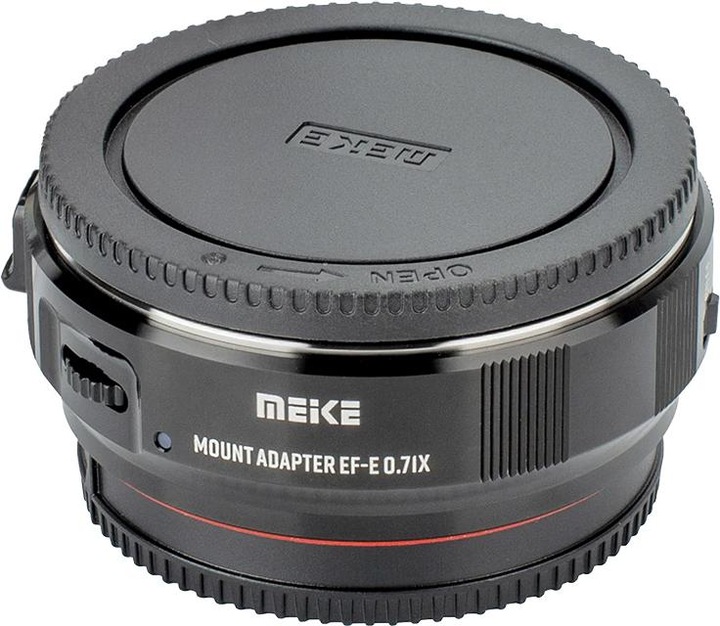 Actual product image Meike EFTE 0.71X Speedbooster Lens Mount Adapter ( Sony E Mount )