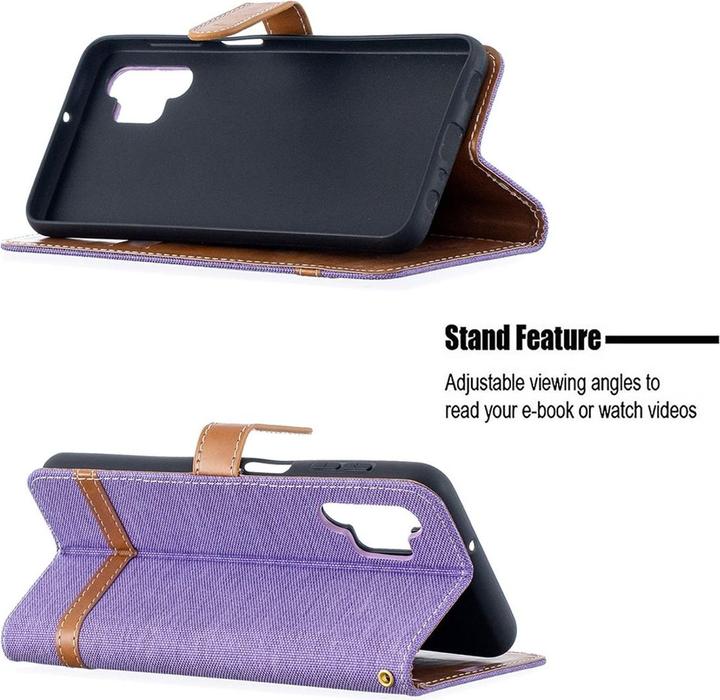 Actual product image König Design Case Mobile Protection for Samsung Galaxy A32 5G Case Cover Wallet Case New (Samsung Galaxy A32 5G)