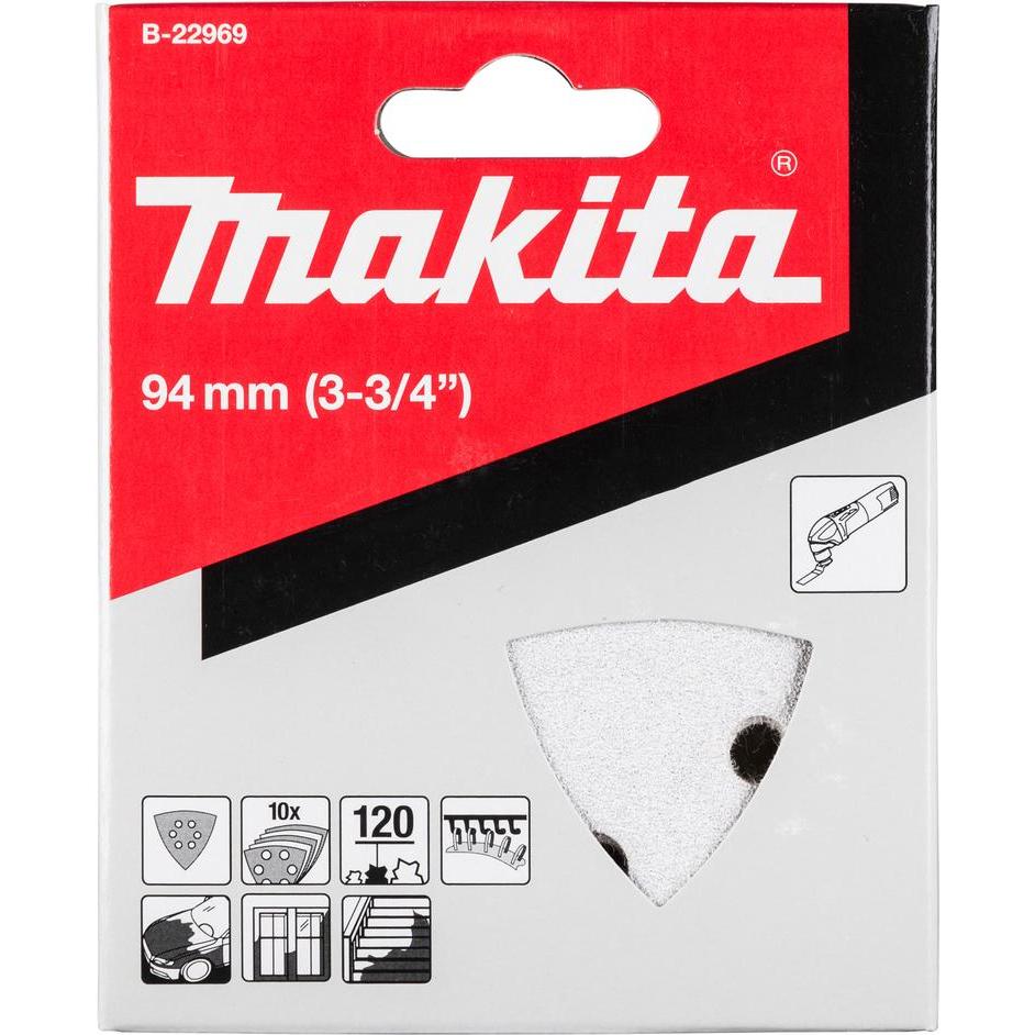 Thumbnail - Makita, Schleifmittel, Delta-Schleifpap. Farbe K120 (120)