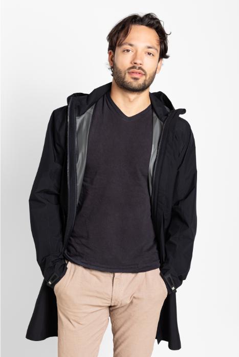 Productafbeelding dirtlej weathershield raincoat, black (M)