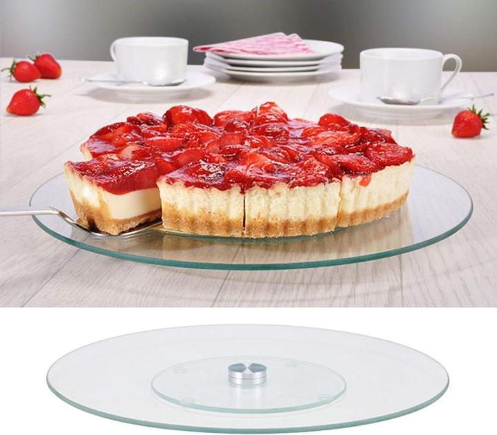 Actual product image Fs-Star Rotating cake serving dish