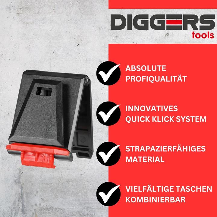 Actual product image Diggers Tools DIGGERS DK675 3-teiliges Quick Click Ersatzset (3 pieces)