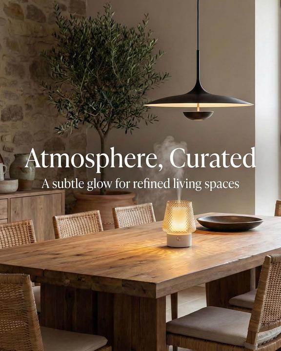 Actual product image Mulino Bianco Aromatherapie Diffuser mit LED-Licht (100 ml)