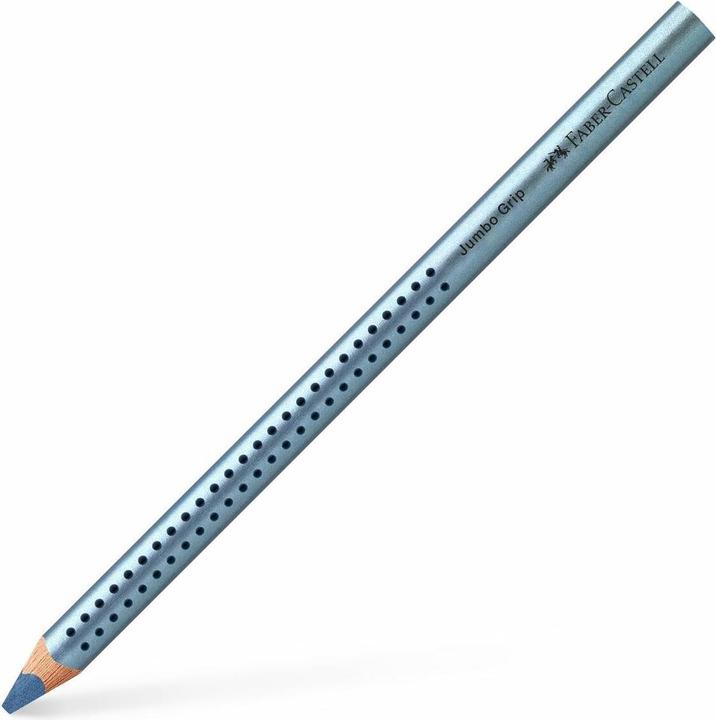 Produktbild Faber-Castell Faber Castell Buntstift Jumbo Grip Blau Metallic 12er (Blau Metallic, 12 x)