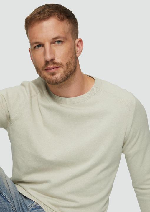 Produktbild s.Oliver Strickpullover Strickpullover mit Raglanärmeln (3XL)