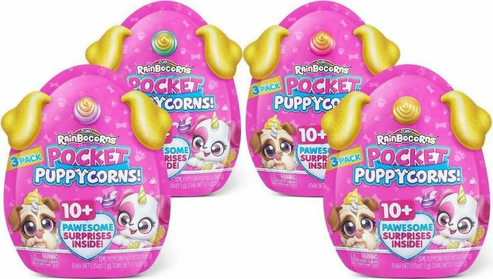 Actual product image Zuru figūrėlė su aksesuarais Pocket Puppycorn, 1 serija, 10 aksesuarų, 9284