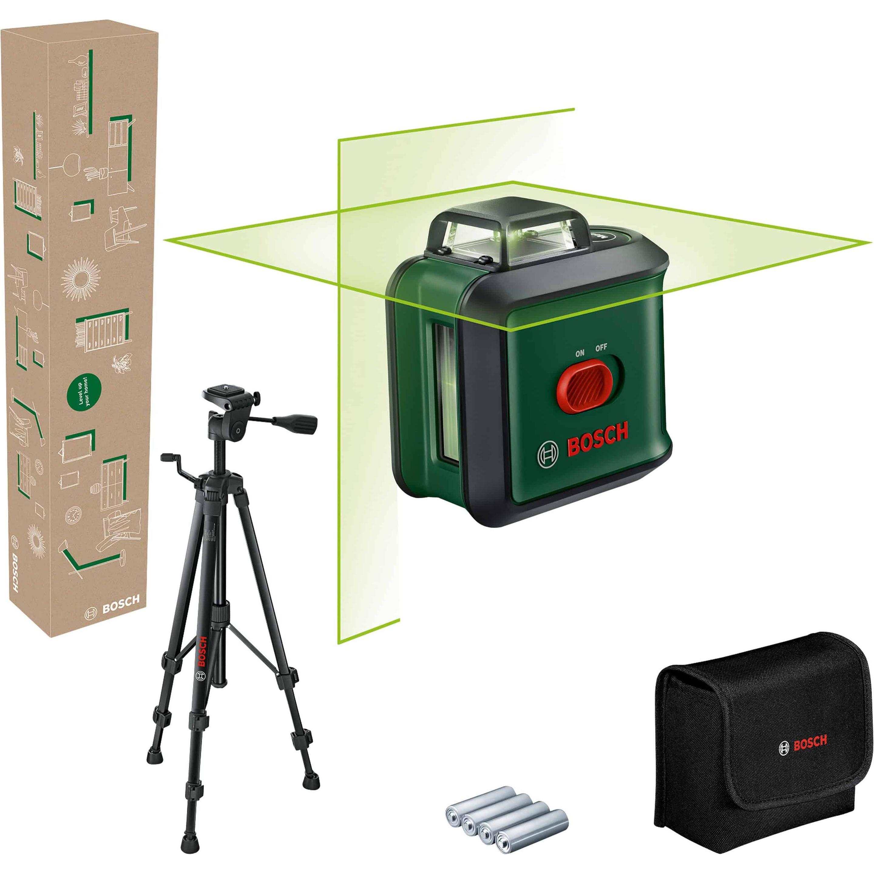 Bosch Home & Garden, Linienlaser, UniversalLevel 360 + TT 150 UNI