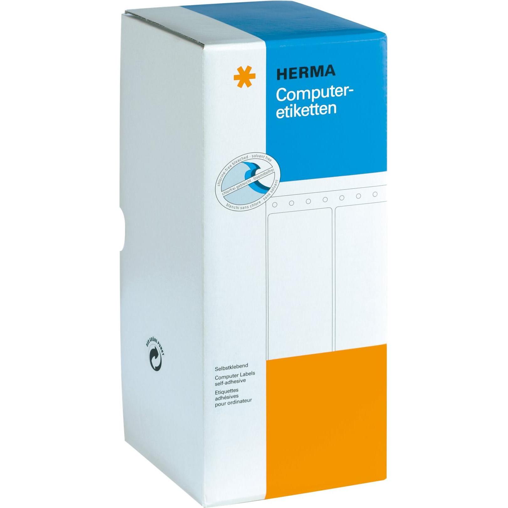Herma, Etiketten, Computeretiketten 101.. 1-bahnig Papier