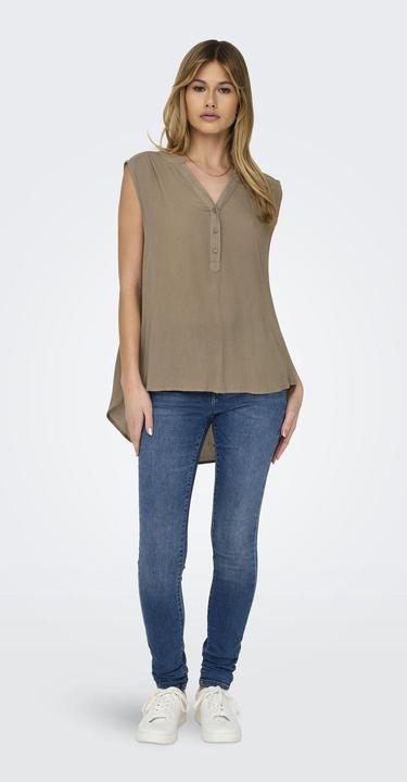 Produktbild Only Normal geschnitten V-Ausschnitt Tank-Top Top (38)