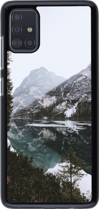 Produktbild PhoneLook Hülle Winter 22 snowy mountain and lake (Samsung Galaxy A51)