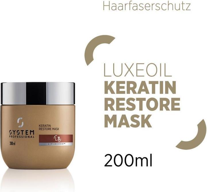 Immagine prodotto System Professional Olio di lusso - Maschera di cheratina (200 ml)