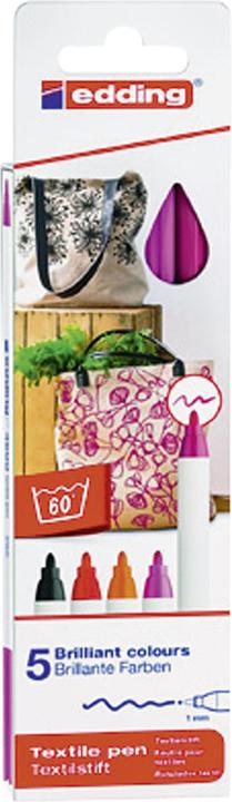 Image du produit Edding Stylo textile 4600 (5x)
