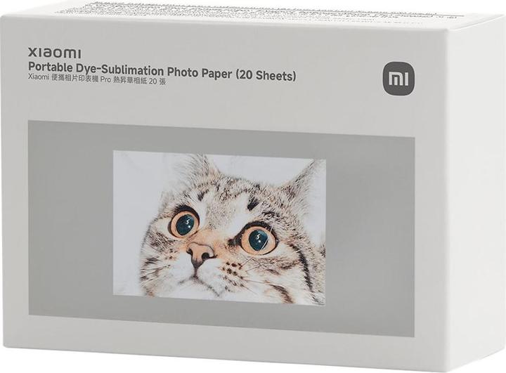 Image du produit Xiaomi Office supplies Portable Dye-Sublimation Photo Paper (20 Sheets) | (20 pcs)