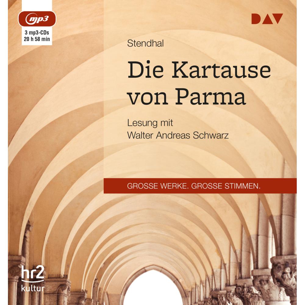 Die Kartause von Parma (3 mp3-CDs), Hörbücher von Stendhal