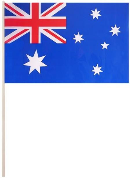 Henbrandt Australien Flagge inklusive Stab