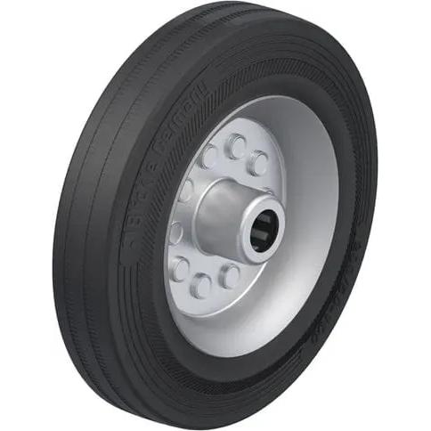 Blickle, Ruote + Rotelle, VE 200/20R, Roller, 515 kg, Schwarz, Stahl, Deutschland, 1 Stück(e), 200 mm