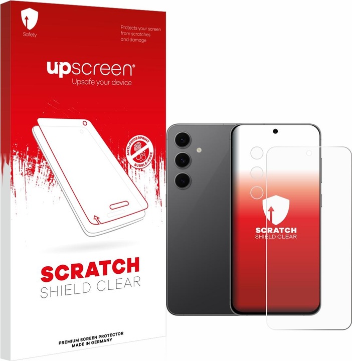 Produktbild upscreen Schutzfolie Displayschutz Displayschutzfolie Folie Klar Transparent (1 Stück, Samsung Galaxy S24 FE)