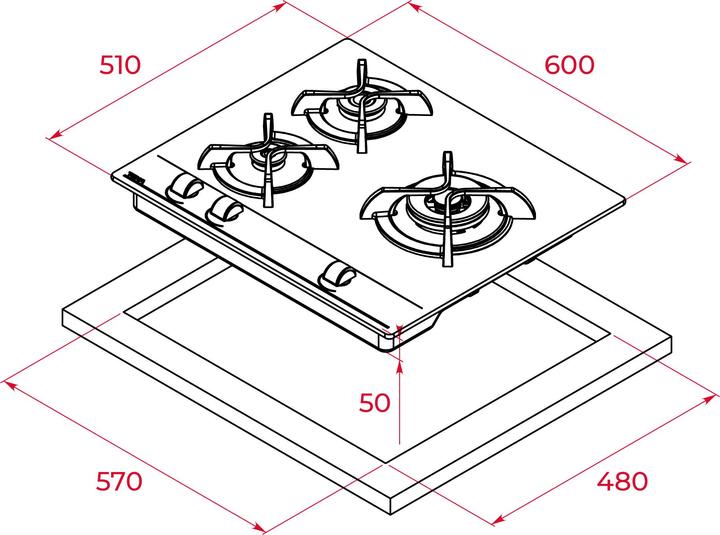 Actual product image Teka GBC 63010