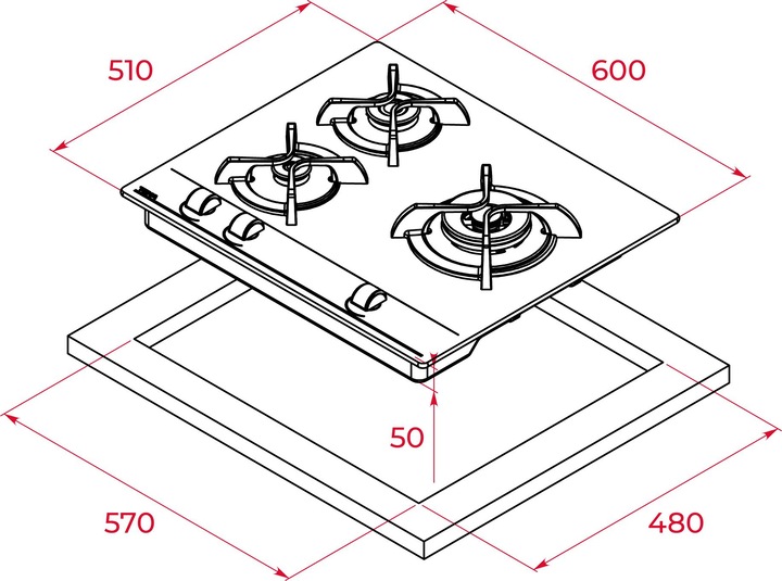 Produktbild Teka GBC 63010
