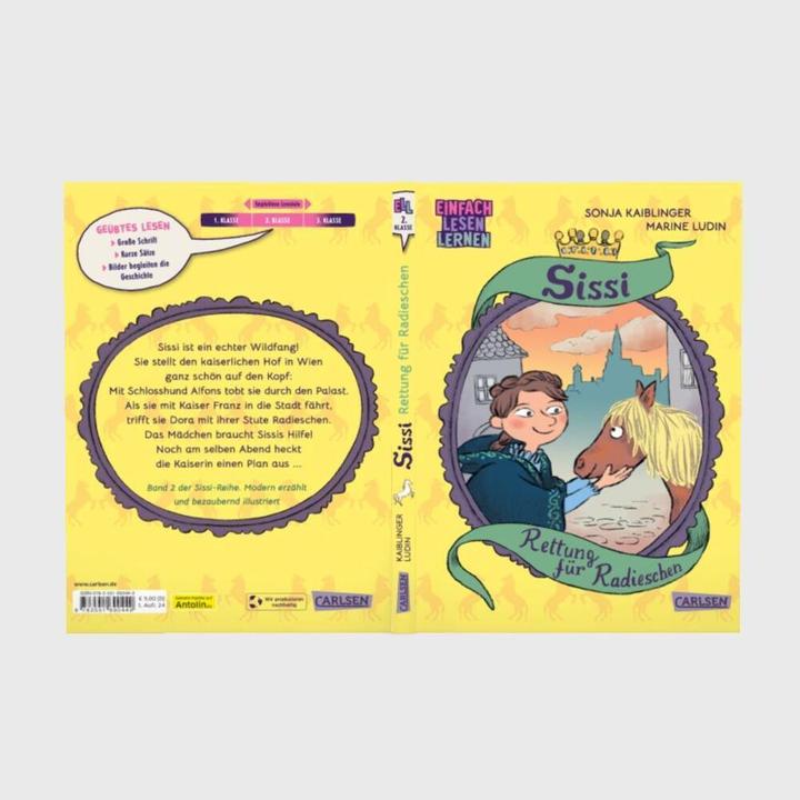 Actual product image Sissi: Sissi: Rettung für Radieschen (German, Sonja Kaiblinger, Marine Ludin, 2024)