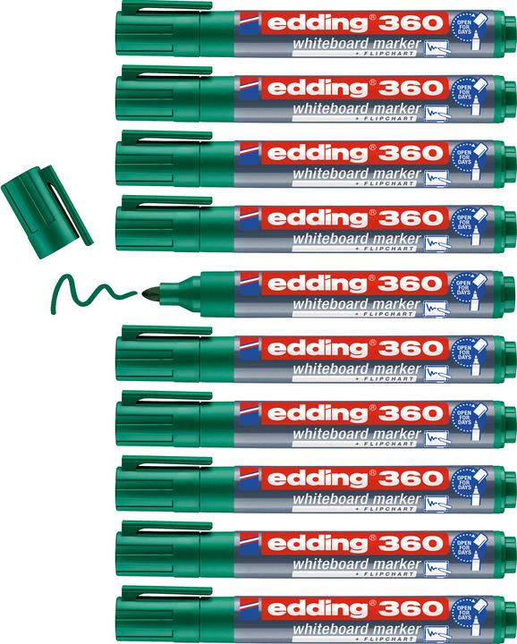 Produktbild Edding Whiteboard-Marker 360 (Grün, 1.50 mm, 1 x)
