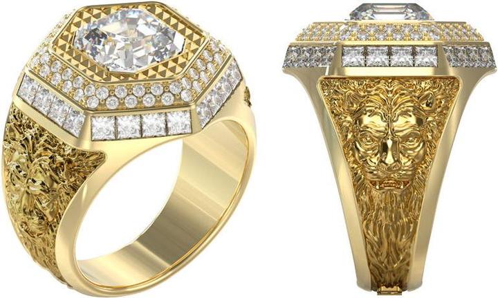 Produktbild Guess Lion King Ring (66)