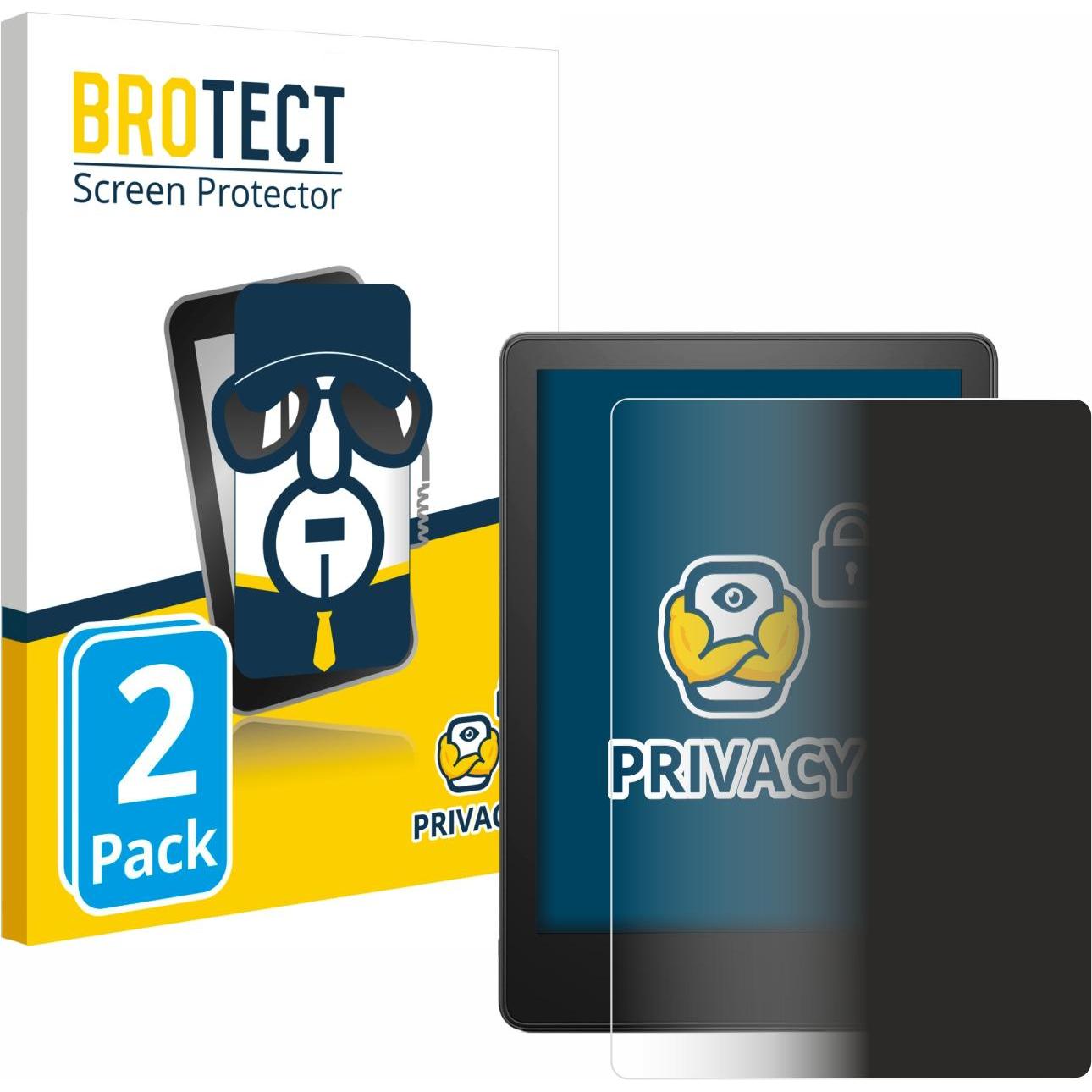Thumbnail - BROTECT Sichtschutzfolie Anti-Spy Privacy Folie Blaulicht-Schutz, eReader Zubehör, Blau