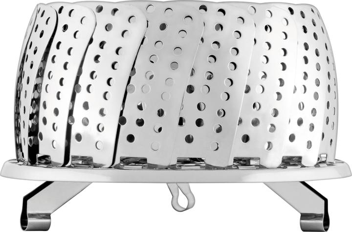 Produktbild Silit Garsieb Dünsteinsatz Dampfgarer Einsatz mit Öse 14cm faltbar Edelstahl (14 cm, Metall)