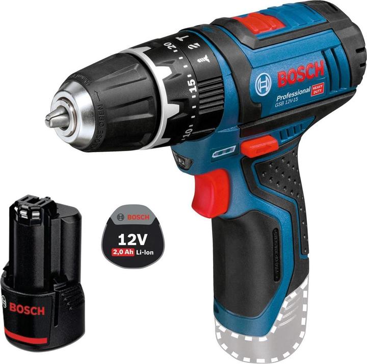 Produktbild Bosch Hausgeräte Akku-Schlagbohrschrauber GSB 12V