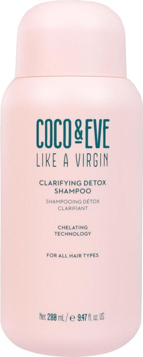 Coco & Eve Like A Virgin Clarifying Detox Shampoo (280 ml, Flüssiges Shampoo)