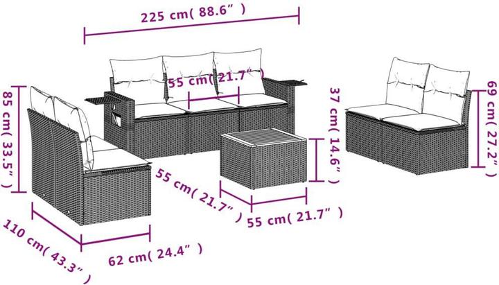Produktbild vidaXL Jaxx