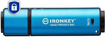 Produktbild Kingston IronKey Vault Privacy 50C (16 GB, USB-C)