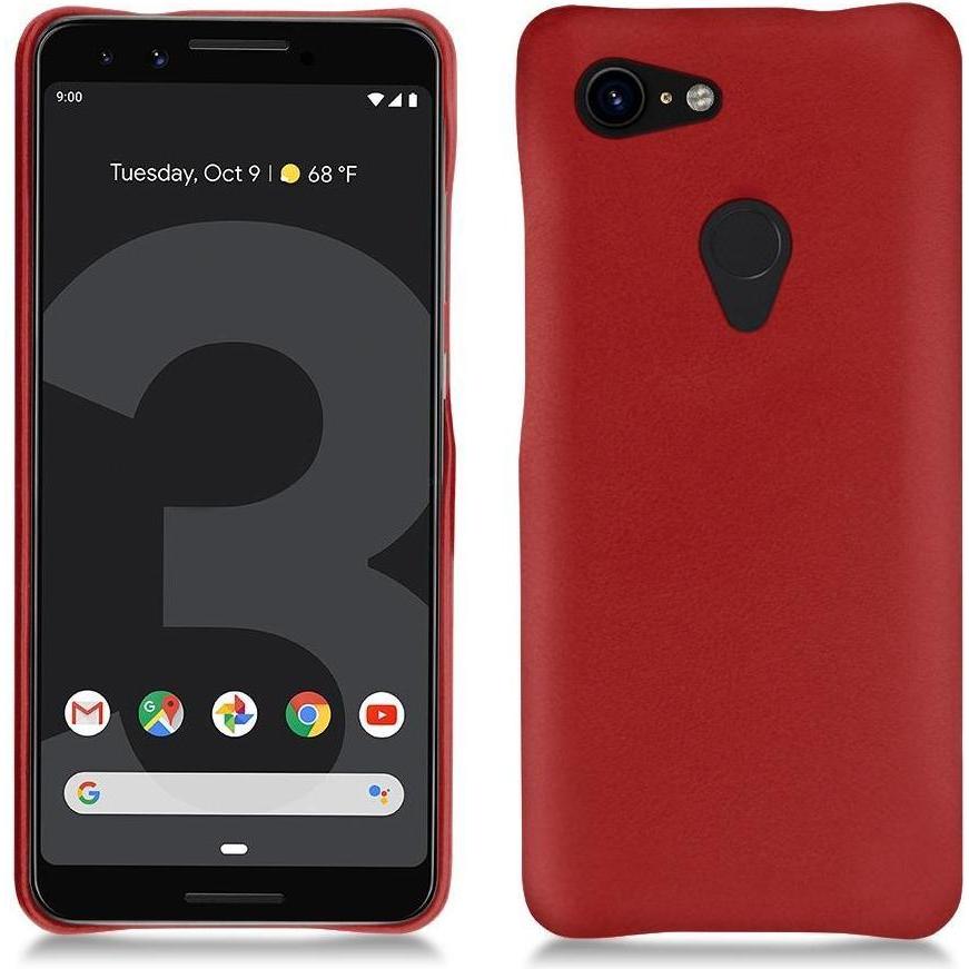 Noreve Lederschutzhülle (Google Pixel 3 XL), Smartphone Hülle, Rot