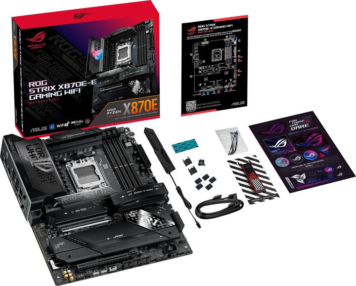 Immagine prodotto ASUS ROG STRIX X870E-E GAMING WIFI (AM5, AMD X870E, ATX)